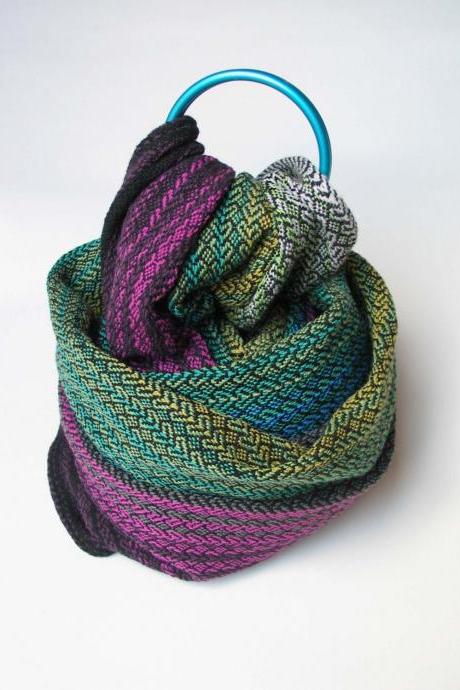 Handwoven baby wrap, ring sling, made to order, custom or semi-custom