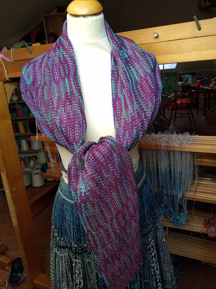 shawl cotton viscose